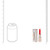 Loveline - Angel Lipstick 10 Function Vibrator dimensions