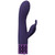 Royal Gems Monarch - 10 Speed Silicone Rechargeable Vibrator - Purple side view