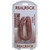 RealRock - U Shaped Double Dildo 5" - Tan in package