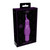 Royal Gems Sparkle - Silicone Rechargeable Bullet - Purple in box