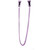 Pinch Nipple Clamps - Purple