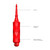 Circe 10 Speed Bullet With Silicone Sleeve - Red information