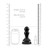 Rimly - Suction Cup and Remote 10 Speed Glass Plug - Black dimensions