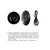 Ribbly - Suction Cup and Remote 10 Speed Glass Plug - Black information