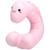 Penis Neck Pillow Plushie - Pink left view