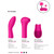 Pleasure Kit #2 - Pink information for each piece