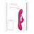 VIVE Tama - Wave & Vibrating G Spot Rabbit - Pink dimensions
