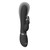 VIVE Taka - Auto Inflatable Triple Motor Silicone Rabbit - Black motion visual