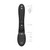 VIVE Taka - Auto Inflatable Triple Motor Silicone Rabbit - Black motor points