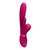 VIVE Kura - Thrusting G Spot Flapper w/Pulse Wave Clit Stimulator - Pink upright