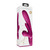 VIVE Kura - Thrusting G Spot Flapper w/Pulse Wave Clit Stimulator - Pink in box