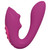 VIVE Yuki - Dual G Spot Vibrator with Beads - Pink side view