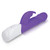Rechargeable Thrusting Rabbit Vibrator - Purple laying