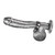 Snap Cock Ring 8.75" - Black on dildo