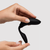 We-Vibe Chorus Pro - Satin Black toy being flexed open
