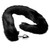 Extra Long Midnight Mink Tail Metal Anal Plug