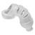 Hunkyjunk Lockdown Silicone Chastity Cage (Clear) side