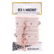 Peaches ‘n CreaMe Fur Handcuffs with package