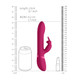 Amoris Stimulating Beaded Rabbit (Pink) specs