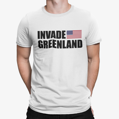 invade greenland tee