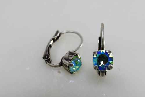 Swarovski  Peridot AB Crystal earrings