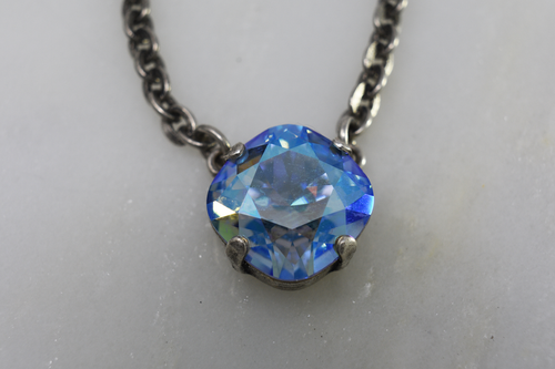 Swarovski Light Sapphire Shimmer pendant