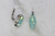 Swarovski Pacific Opal Navette earrings