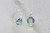 Swarovski Smoked Topaz Matte Chaton Drop earrings