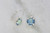 Swarovski White Opal Chaton Drop earrings