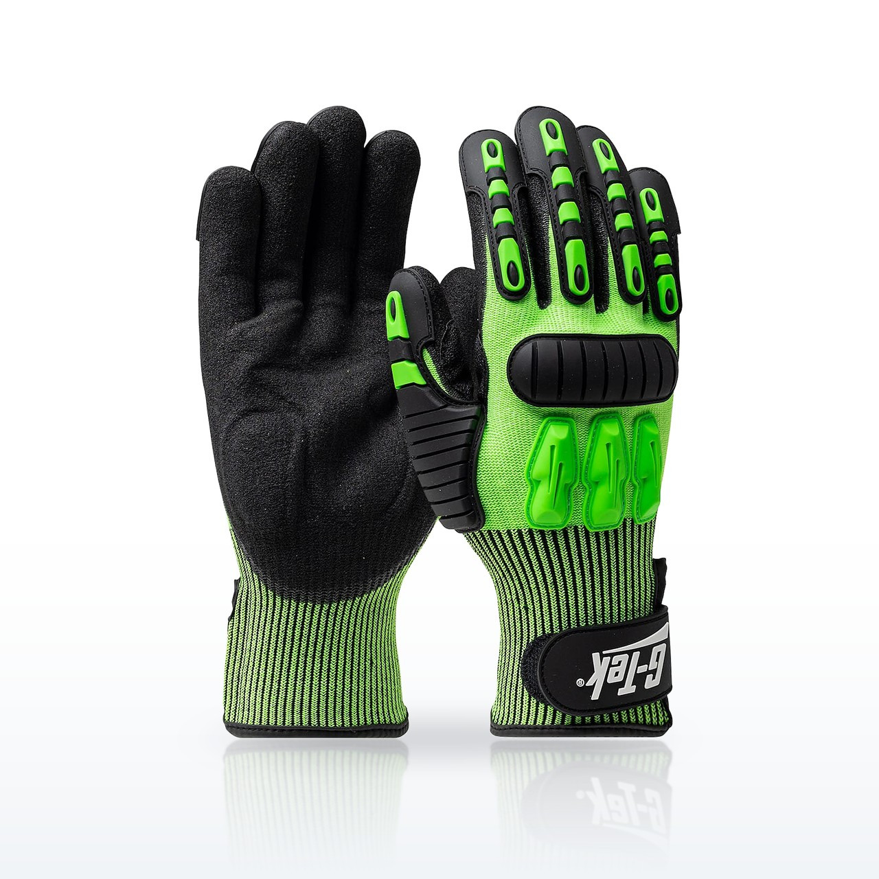 G-Tek 120-5130 High Dexterity Gloves, ANSI A2, Seamless Knit HPPE Blend