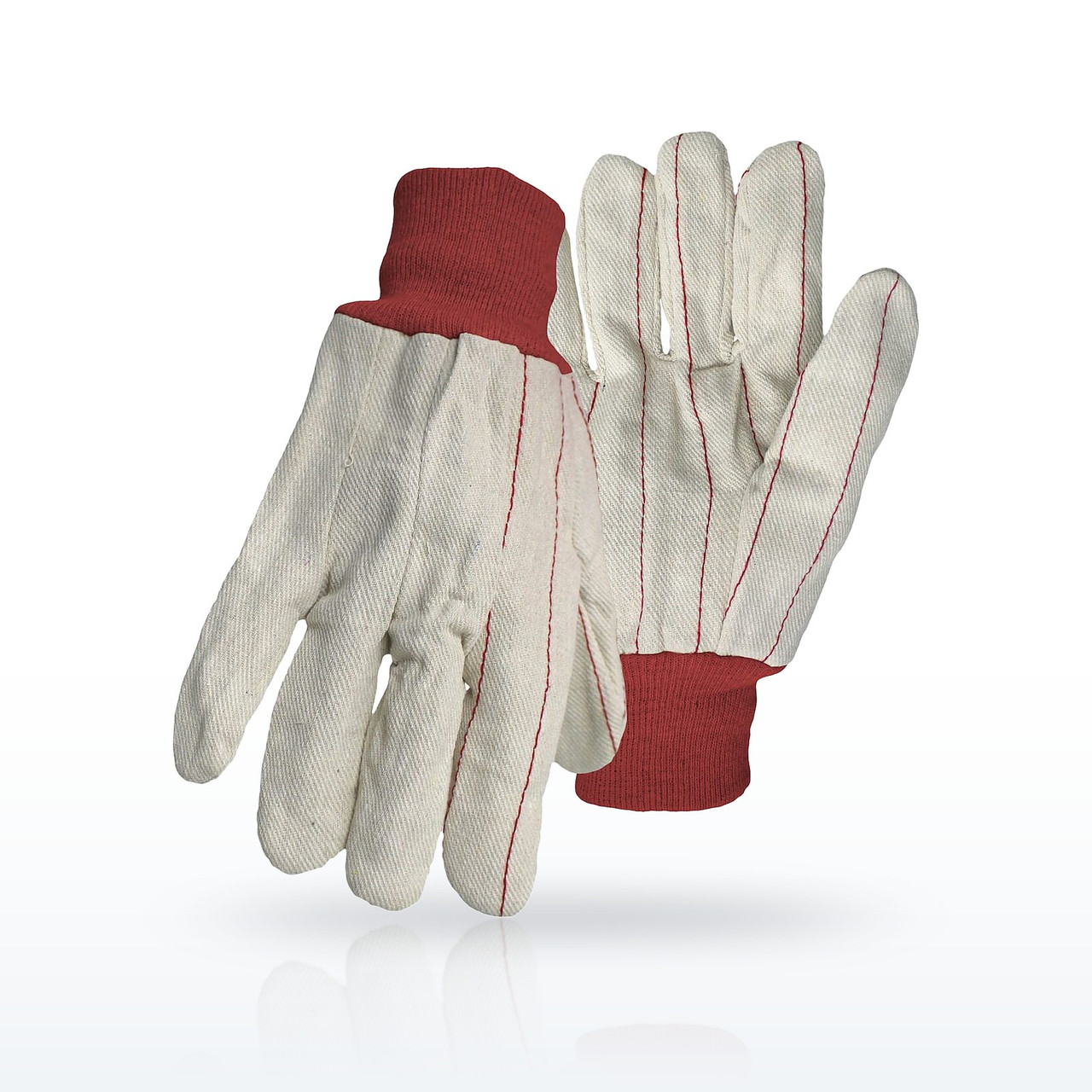 PIP 1JC28013R Cotton/Polyester Double Palm Glove