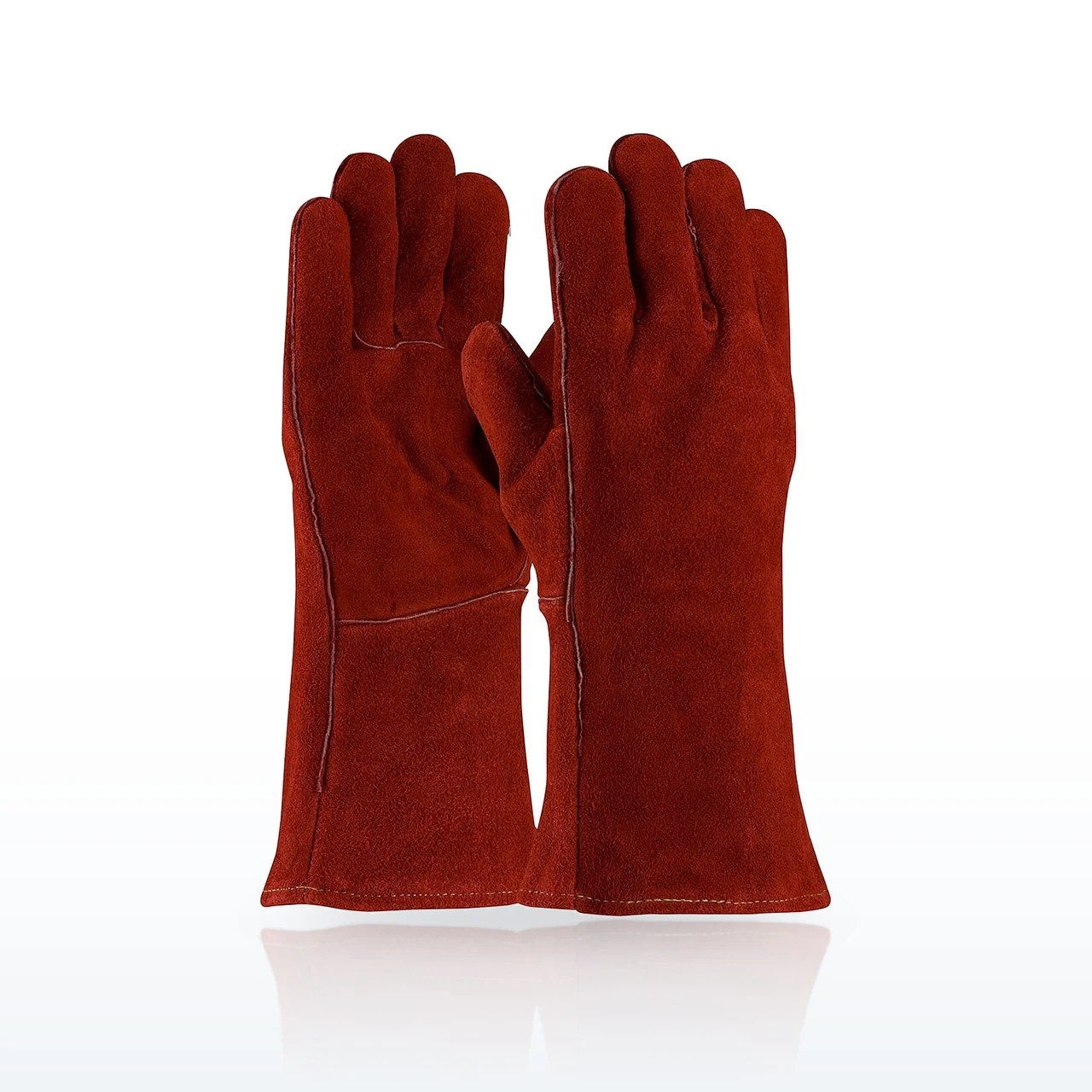 PIP 73-7015A Welding Gloves, Economy Grade Split Cowhide Leather Welder's Glove