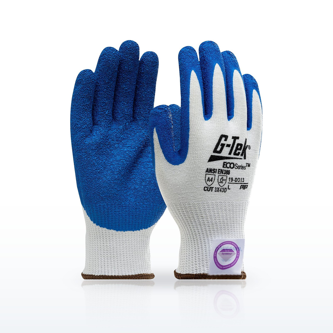 G-Tek ECO Series 19-D313 Cut Resistant Gloves, ANSI A4