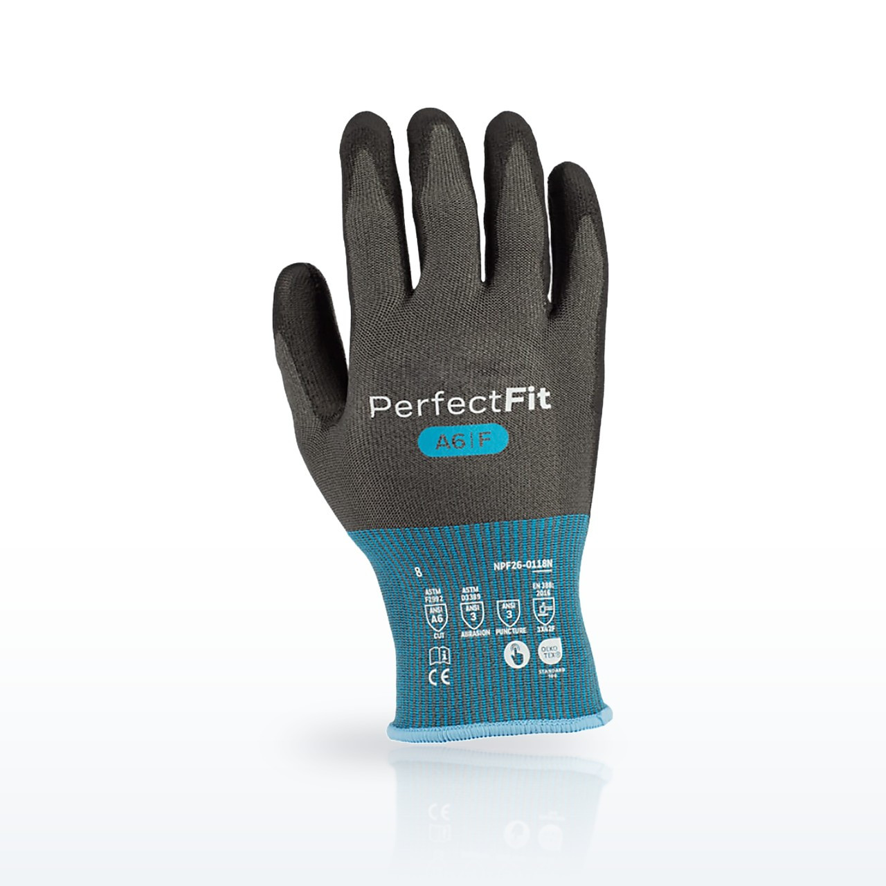 G-Tek Perfect Fit NPF26-0118N Cut Resistant Gloves, ANSI A6