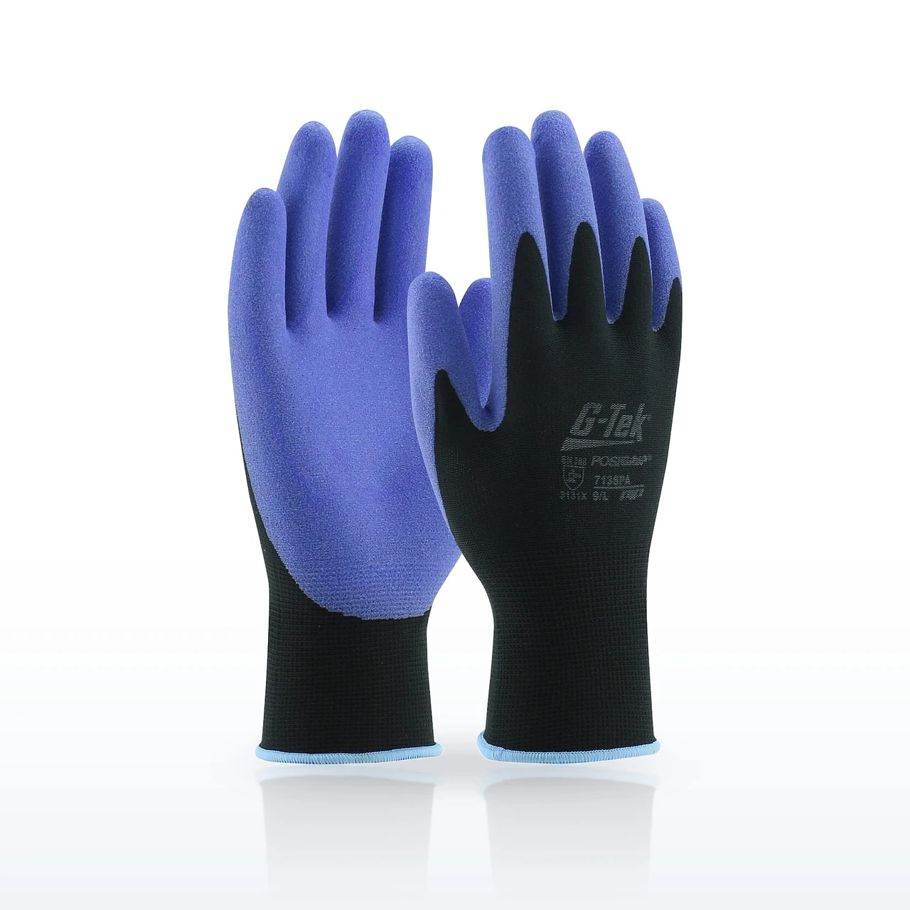 G-Tek PosiGrip 713SPA Coated Gloves, Seamless Knit Nylon Glove