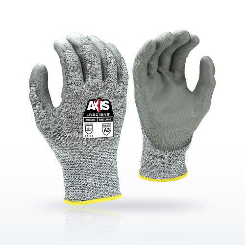 Radians RWG562 Cut Resistant Gloves, ANSI A3, Polyurethane Coated