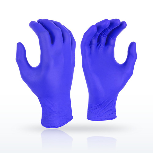 Radians RWG9414 4 Mil Nitrile Disposable Examination Glove, Nitrile Coated