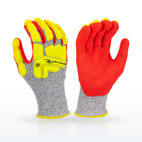 Radians RWG603 Cut Protection Level A5 Sandy Foam Nitrile Coated Glove