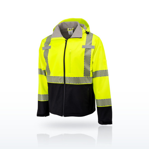 Radians SJ322B Hi-Vis Jackets & Outerwear, Type R Class 3 Softshell Ripstop