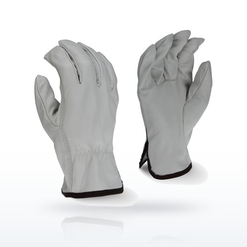 Radians RWG4720 Drivers Gloves, Standard Grain Goatskin Leather Driver