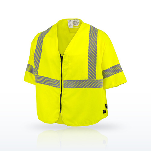 Radians SV99A-3SZGSFR 5.7 oz Class 3 DH Air Vest, Segmented Reflective Tape