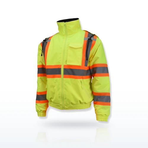 Radians SJ11QX-3Z Hi-Vis Jackets & Outerwear, SJ11QX-3 Class 3 X-Back High, Hood