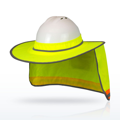 Radians RHHS-01O Sun Protection, Collapsible Hard Hat Shade, Orange