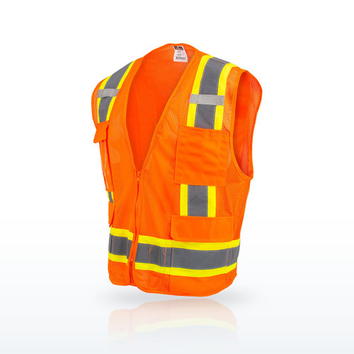 Radians SV6-2 Hi-Vis Vests, SV6 Two Tone Surveyor Type R Class 2 Mesh Safety