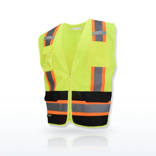Radians SV6B-2 Hi-Vis Vests, SV6B Two Tone Surveyor Type R Class 2 Solid Front
