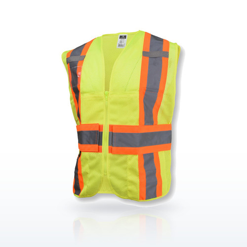 Radians SV23-2 Type R Class 2 Expandable Two Tone Mesh Safety Vest