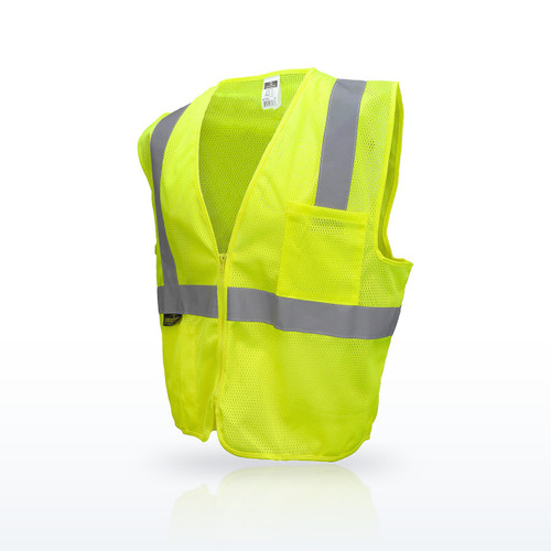 Radians SV2Z Economy Type R Class 2 Mesh Safety Vest with Zipper