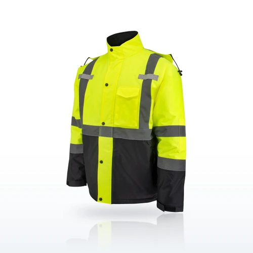 Radians SJ411QB-3 Hi-Vis Jackets & Outerwear, SJ411QB Class 3 Economy Parka