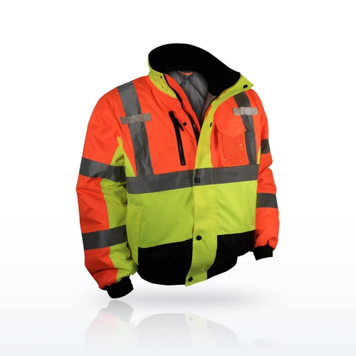 Radians SJ12 Hi-Vis Jackets & Outerwear, Weatherproof Multi-Color Bomber Jacket