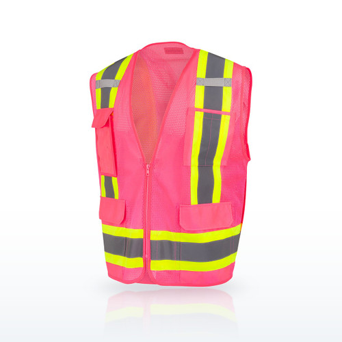 Radians SV6P-1 Hi-Vis Vests, Type O Class 1 Mesh Surveyor Vest